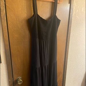 Loft plus tiered maxi dress